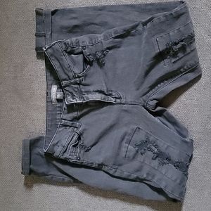 Kendall and kylie distressed jean